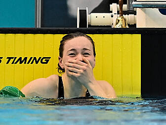 McSharry leads Irish swimming...